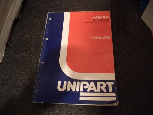 Unipart catalouge parts list - unipart,