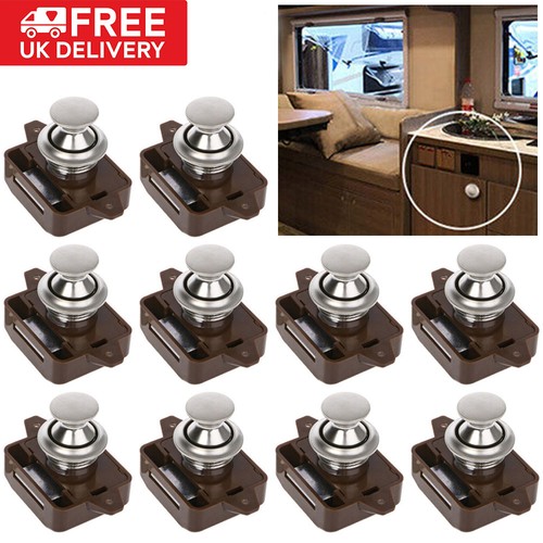 Push button catch - catch, lock
