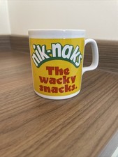 Vintage Nik Naks Crisps Mug Nik-Naks Used Good Condition Kilncraft