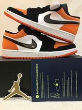 Nike Air Jordan 1 Low Mens SHATTERED BACKBOARD Brand New in Box uk size 9 Black 