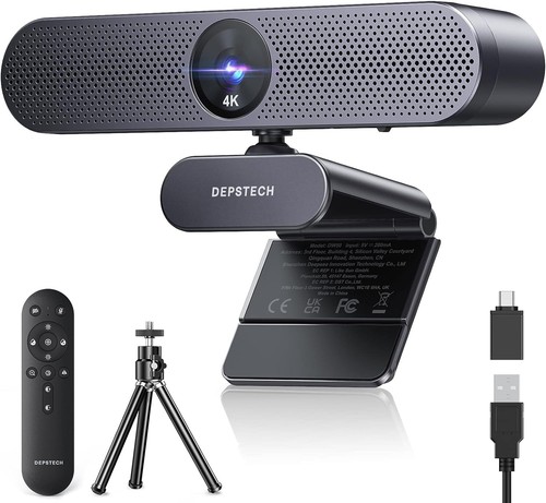 Depstech dw50 pro webcam - pro, 4k