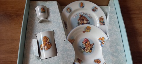 Pendelfin breakfast set - breakfast,