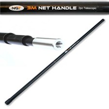 3M NGT Landing Net Handle Telescopic 3 Section 10FT Carp Coarse Pole Fishing