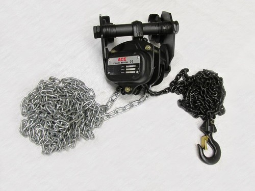 Beam trolley chain - chain, block