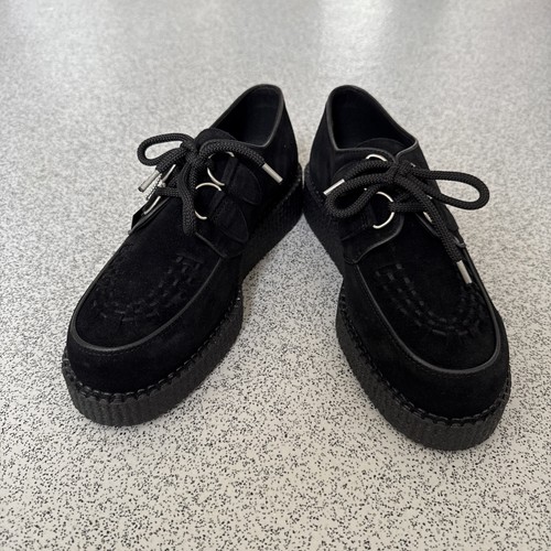 Steel ground shoes black suede - steel,