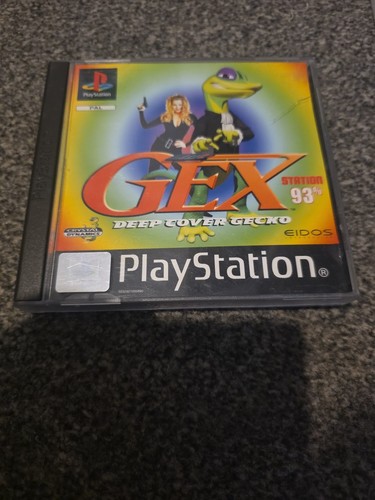Gex deep cover - cover, sony