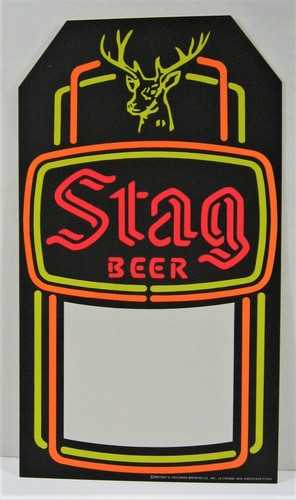 Vintage stag beer store adv - vintage,