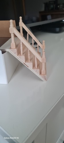 Dolls house stairs - stairs, 1:12