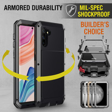 Heavy Duty Shockproof Armored Rugged Protective Metal Case for Mobile Phone