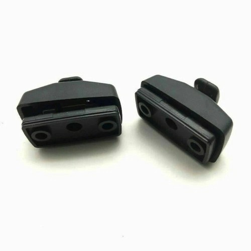 Front sun visor hook clips - front,