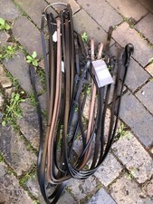 JOB LOT OF NEW LEATHER REINS