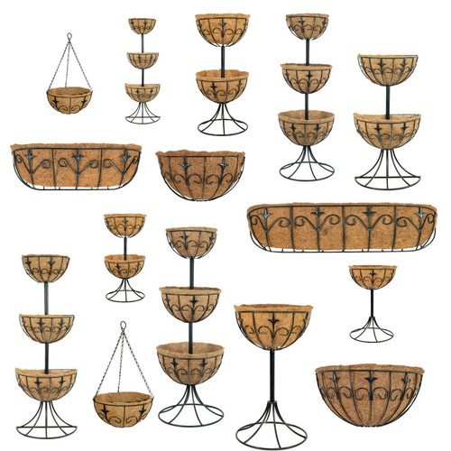 Deluxe tiered metal - tiered, iron