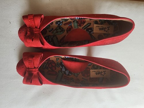 Miss fire red shoes - miss,