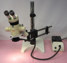 Leica MZ12.5 Stereo Microscope 10x Magnification Plan 1.0x with CLS 100X Light