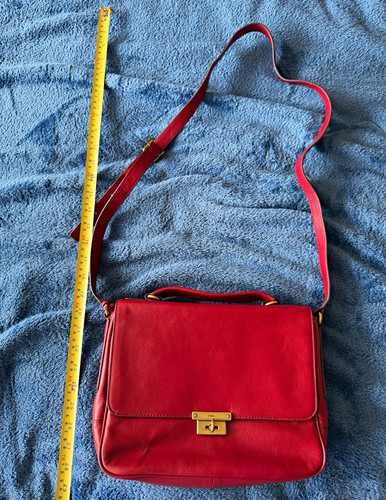 Fossil red leather - fossil,