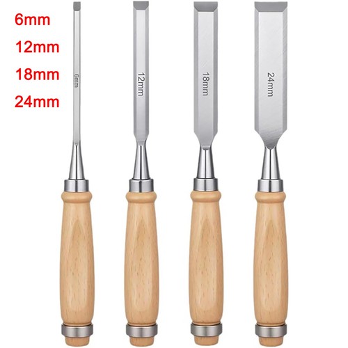 Carbon steel carving firmer - 4x,