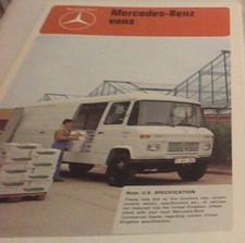 Mercedes Benz Vans 1979 L407 D