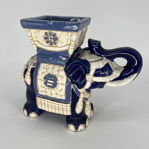 Vintage chinoiserie blue white - blue,