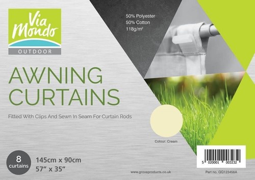 Via mondo awning curtains 145 - curtains,