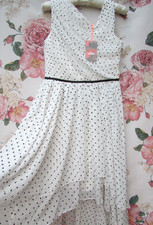 MONSOON BNWT Ivory Black SPOT