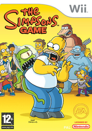 The simpsons game pegi - simpsons, (wii)