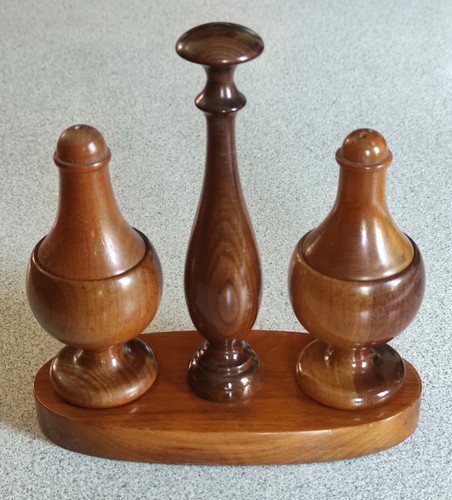 Vintage african stinkwood salt - vintage,
