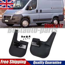 FOR FIAT DUCATO PUEGEOT BOXER RELAY 06- FRONT MUD FLAPS GUARDS MUDFLAPS 50901517