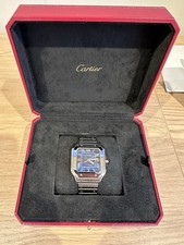 Cartier Santos Blue Men's