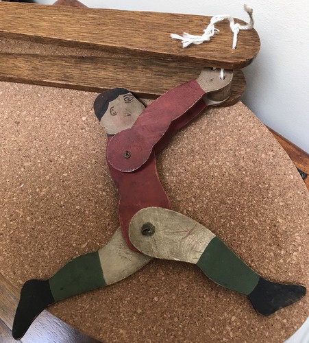 Vintage acrobatic swinging toy - swinging,