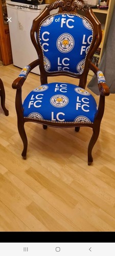 Leicester city football - football, chair