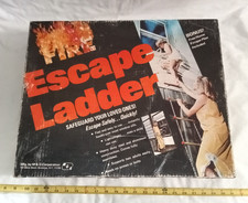 M&G Fire Escape Ladder 15 Foot 2 Story Fully Assembled Supports 2 Adults, in box