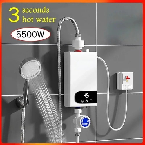 Electric tankless instant - electric, hot