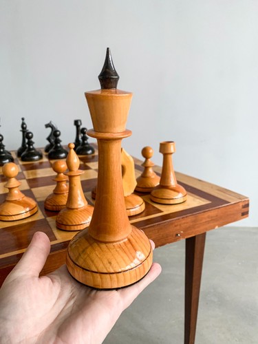 Extra large wooden chess set - extra,