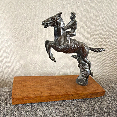 Horse rider mounted - &,