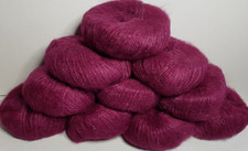 10 x 25gm Balls Rowan Kidsilk Haze Mohair Silk Wool Yarn Job lot # 3