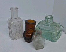 Vintage Mini Glass Bottles