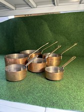 Vintage french copper pans - pans, set