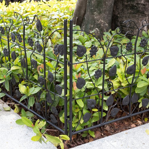 Decorative metal garden - garden, fence
