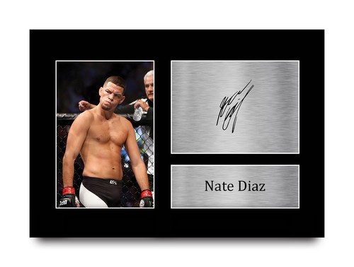 Nate diaz signed ufc - nate,