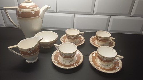 Wedgewood art deco coffee - wedgewood,