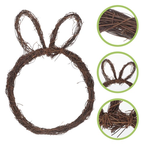 Bunny shape wreath easter - wreath,
