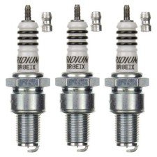 3x NGK spark plug iridium BR8EIX 5044 M14 x 1,25 x 19 mm