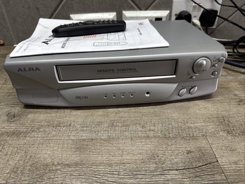 Alba vcr6000sil vhs recorder - alba,
