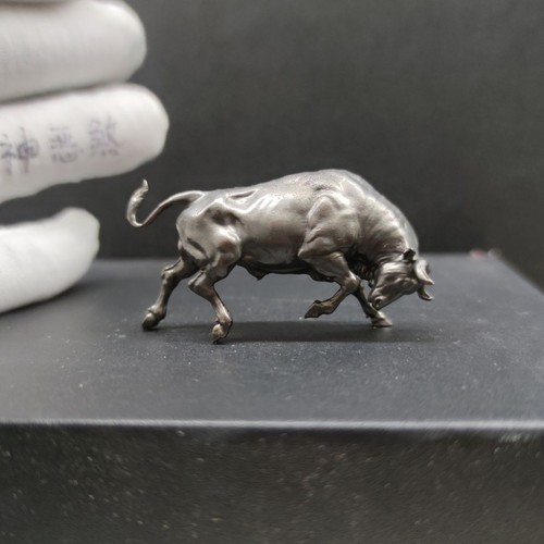 Pure copper cow bull statue - pure,