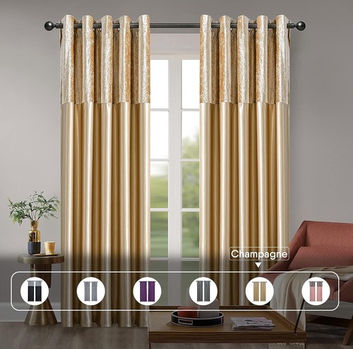 Crushed velvet band - crushed, curtains