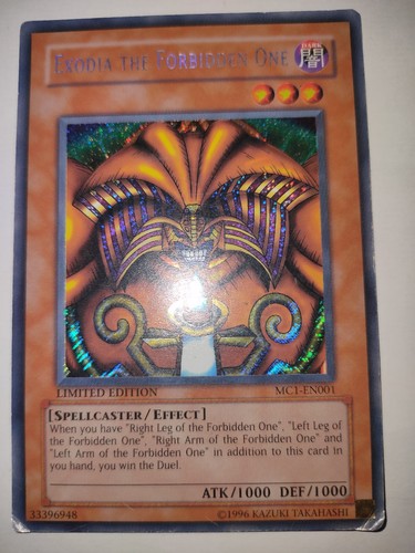 Exodia the forbidden - exodia,
