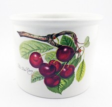 Portmeirion Pomona Hoary Morning Apple & Late Duke Cherry Pattern Sugar Bowl