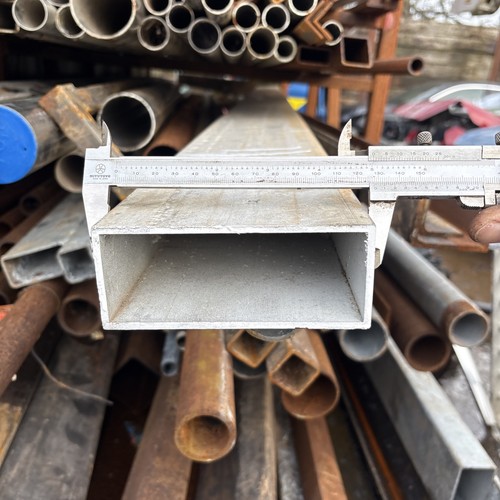 Aluminium box section 5x2 - section,