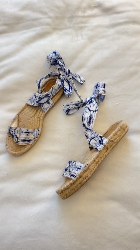 Asos blue white tie - blue, dye