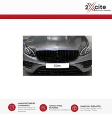 Mercedes Benz E Class W213 C238 2016-20 Gloss Black Panamericana GT Front Grill